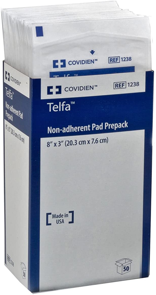 Telfa™ Non-Adherent Pad Prepack, 3" x 8"