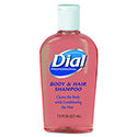 DIAL® Body & Hair Shampoo, 7½ oz Flip Cap Bottle