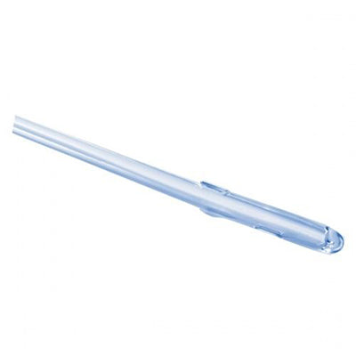 GentleCath™ Intermittent Urinary Catheter, Male, Straight Tip, PVC, 15.9" Tube, 14 CH, 100/Box