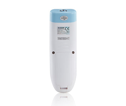 Berrcom Non-Contact Infrared Thermometer, 1.2-2 Inches Distance From Forehead, LCD Digital Display Screen, Audible Voice Option