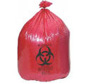 Medegen Saf-T-Seal® Waste Infectious Bag, 17" x 18", 8 microns, Can Liner