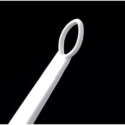 Disposable Oval Ear Curette, White