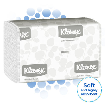 Kleenex® Multi-Fold Paper Towel, 9.3 X 9.4 Inch, 1-Ply