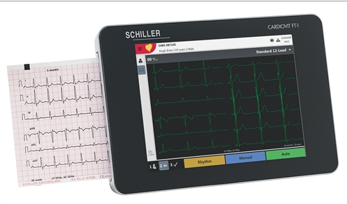 Cardiovit FT-1 ECG w/Interpretation, Tablet Format, LCD Size 8" Multi Touch