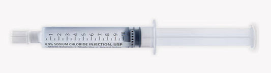 BD™ PosiFlush™ Normal Saline Sterile Field Syringe, Prefilled 10mL Syringe