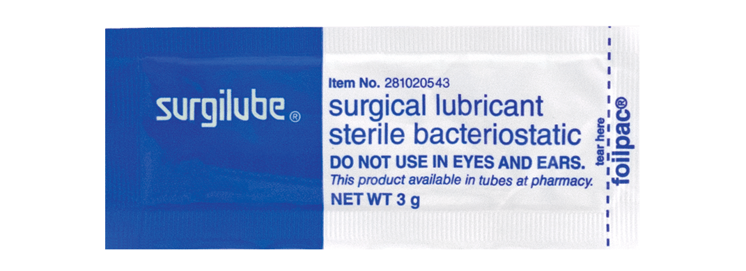 HR® Surgilube® Surgical Lubricant, 3g Foilpac®