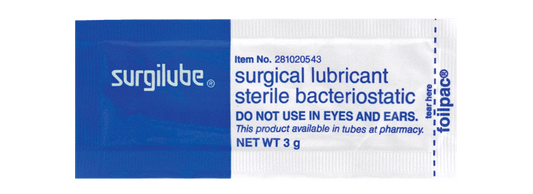 HR® Surgilube® Surgical Lubricant, 3g Foilpac®