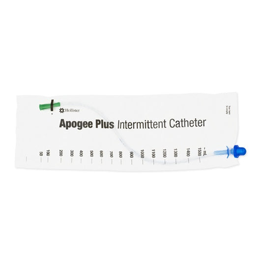 Apogee Plus Intermittent Catheter, 14fr, 16", Firm