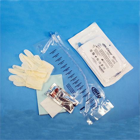 EZ-Advancer™ Closed System Intermittent Catheter Kit, 14fr, 16"