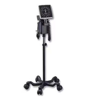 Henry Schein Diagnostic Aneroid Sphygmomanomator, Size 11, 6" Dial Display, Black/Ivory