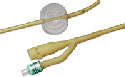 LUBRICATH® 2-way Foley Coude Catheter, 5cc Balloon, 14Fr