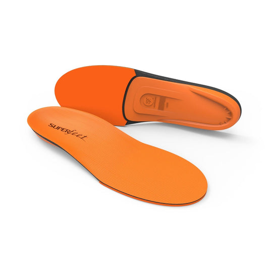 Insole, All Purpose High Impact, Orange Men Size 9.5-11