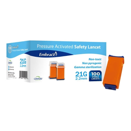 Embrace® Safety Lancets, 21g