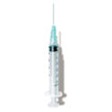 3cc Syringe/Needle Combination with Luer-Lock Tip, 22G x 1 1/2", Black