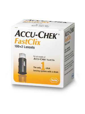 Accu-Chek® FastClix Lancets, 102ct., Retail