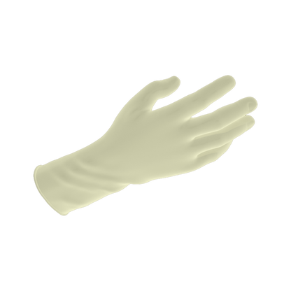 Safe-Touch® Latex Exam Gloves, Powder-Free, Large