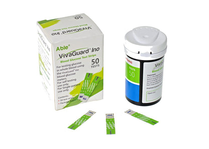 VivaGuard™ Ino Blood Glucose Test Strips, 50ct