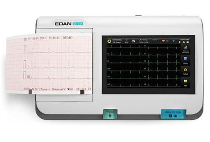 SE-301 is the New Generation 3-Channel ECG Machine,Compact and Lightweight Device, it is Less than 1kg, one button and Full touch operation (DROP SHIP ONLY)