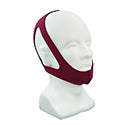 3 Point Chin Strap, CPAP Headgear, Adjustable, Ruby Red