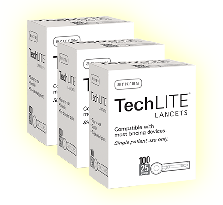 TechLITE® Lancets, 25g, Sterile
