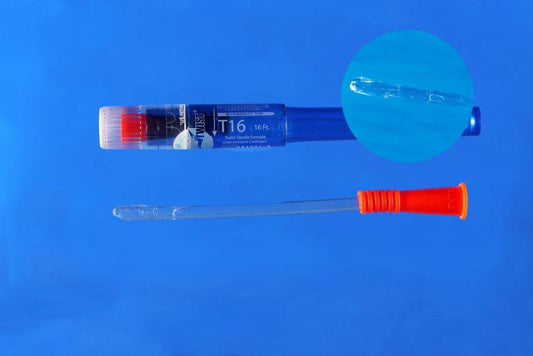 Cure Twist™ Female Catheter with Straight Tip, 6”, 16Fr     A4351
