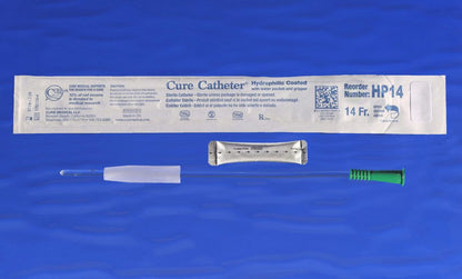 Cure Catheter® Pediatric Hydrophilic, 10", 14fr