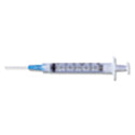 BD™ Luer-Lok™ Syringe with PrecisionGlide™ Needle Combination, 23g x 1", 3 mL