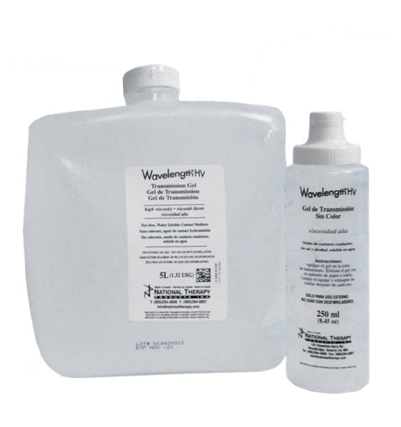 Sabelmed Wavelength® High Viscosity Multi-Purpose Ultrasound Gel, 5L Cube, Clear w/Empty Dispenser Bottle