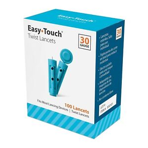 EasyTouch® Twist Lancets, 30g, 100/BX  (A4259)