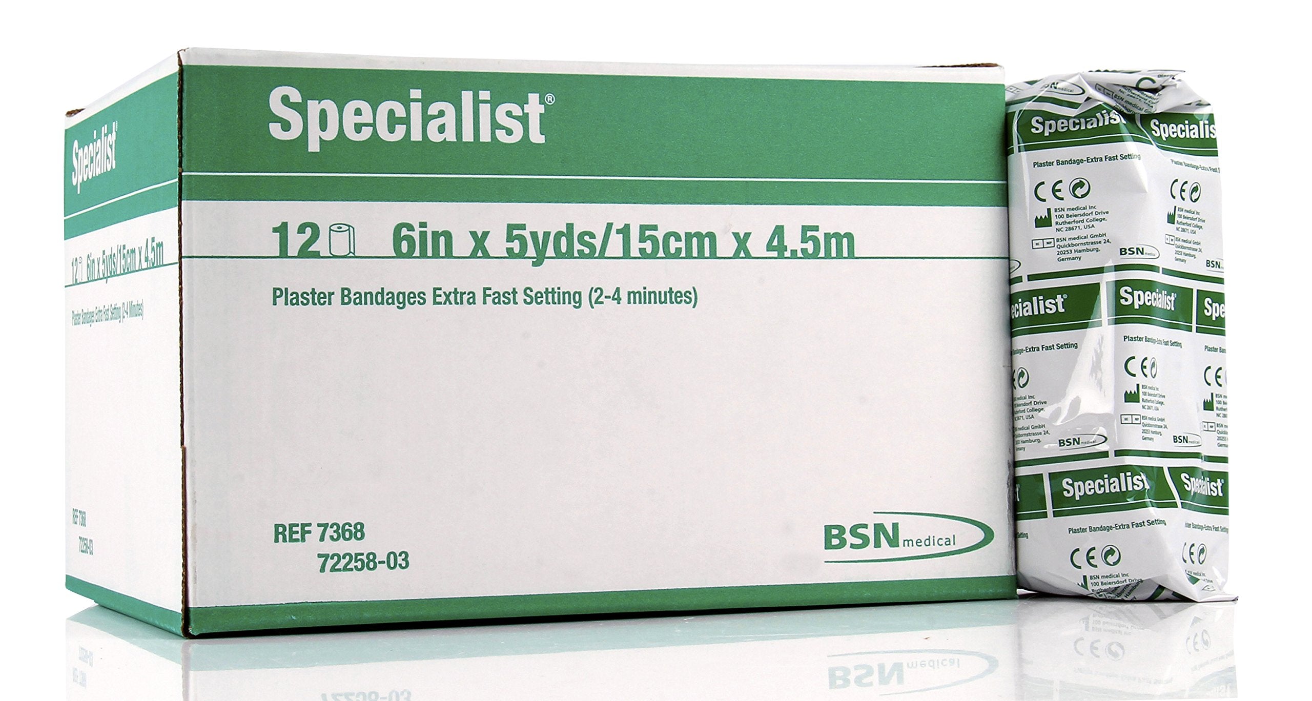 Specialist® Plaster Bandages with Extra Fast Setting, 6