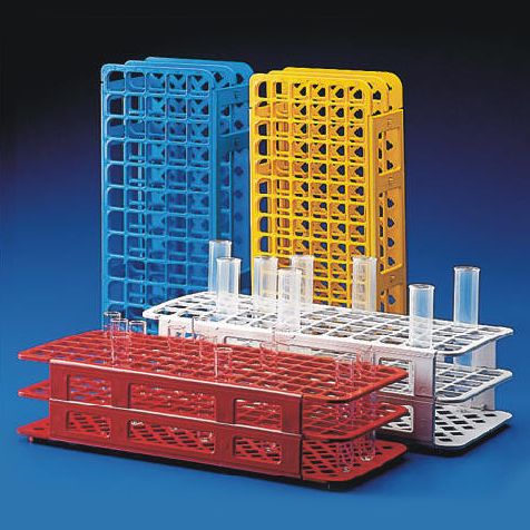 Snap-N-Rack Tube Rack Polypropylene 16-17mm 60 Place White Reusable Autoclavable