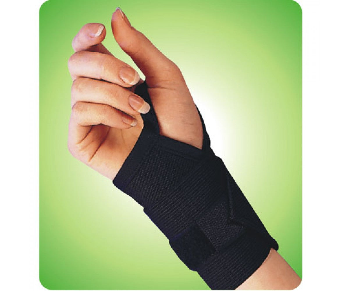 3" Wrist Band W/Thumb Loop, Universal. Black