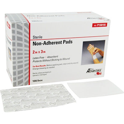 Non-Adherent Sterile Pads, 2" x 3"