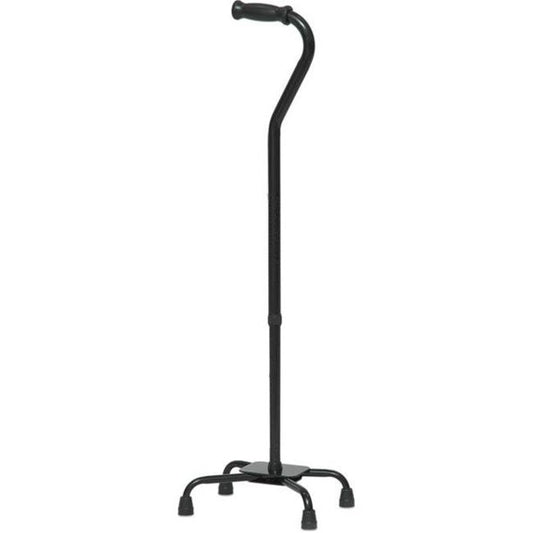 HD Quad Cane with Large Base, Black