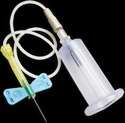 BD Safety-Lok™ Blood Collection & Inf Set w/Luer Adapter, 21g x ¾", 12" Tubing