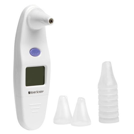 Henry Schein Tympanic Digital Ear Thermometer w/ 15 Disposable Probe Covers