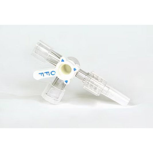 MEDEX™ Small Bore 3-Way Stopcock with Swivel Male Luer Lock