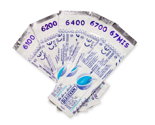 Specialty Blade, Size 6200, Individually Wrapped in Foil and Hermetically Sealed