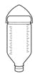 Empty INTRAVIA Container with Non-DEHP Fluid Path, 500 mL