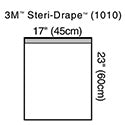3M™ Steri-Drape™ Clear Polyethylene Plastic Towel w/Adhesive Strip 17" x23" Sterile