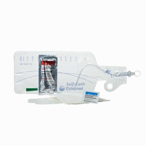Self-Cath® Closed System with Insertion Supplies, Straight Tip, 16", 14Fr