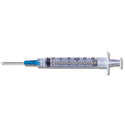 BD 3mL Syringe/ Needle Combination w/Luer-Lok Tip, 23g x 1 1/2", Thin Wall