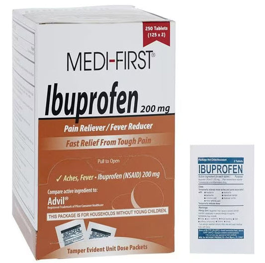 Medi-First Ibuprofen Tablets, 200mg