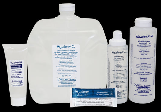 Sabelmed Wavelength® High Viscosity Multi-Purpose Ultrasound Gel, 5L Cube, Clear w/ Empty Dispenser Bottle