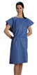 Nonwoven Exam Gown, Blue, 30" x 42"