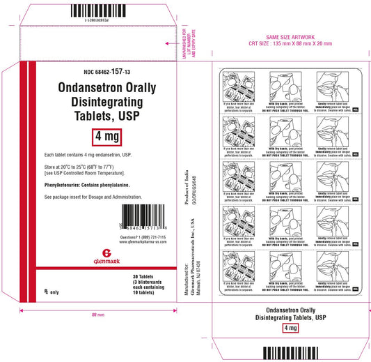 Ondansetron  ODT 4mg Tablets 30ct