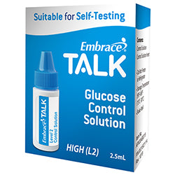 Embrace® TALK™ Glucose Control Solution, High-(L2)