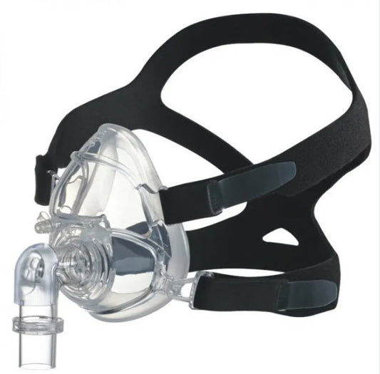 Roscoe Full Face CPAP Mask with Headgear, Large