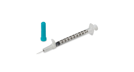 Magellan™ Tuberculin Safety Syringe with Permanent Needle, 1 mL, 27g x 1/2"