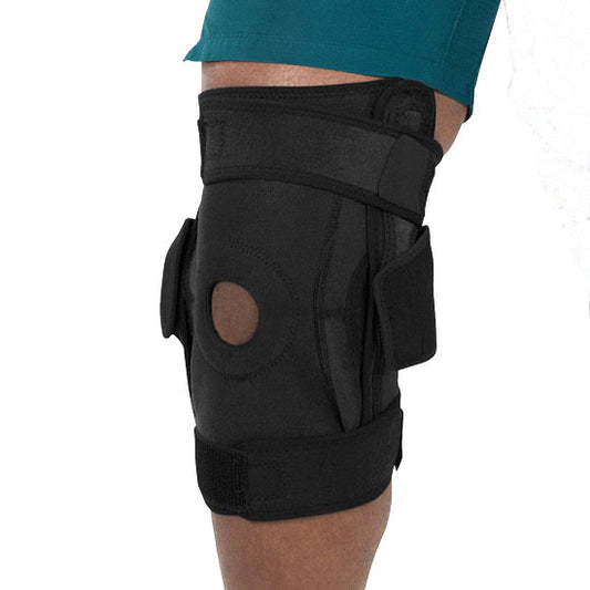 Vive Universal Hinged Knee Brace, Black       L1833/L1832